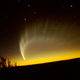 Illustration for article titled A Russian Rocket Collides With A Meteorite, Sending A Slow Slick Of Debris Through Space
